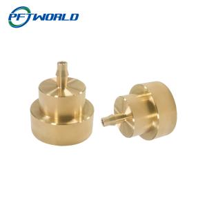 Mass production of brass CNC parts 5-axis turning