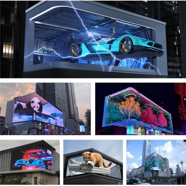 High Definition P8mm P10mm Full Color Outdoor Fixed LED Display Screen