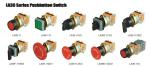 Industrial Push Button Switch Indicator 230v NP2 Controls Illuminated Flush Head