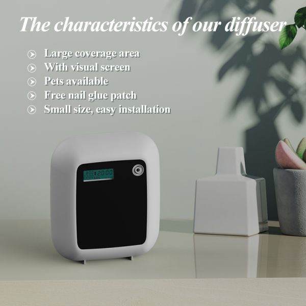 Plastic Portable Aroma Diffuser 130ml Oil Capacity Scent Diffuser Machine