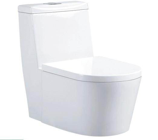 Quality Super rotation type one piece ceramic water closet white portable toilet for sale