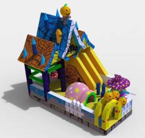 Buy cheap farm theme kids party inflatable playground product