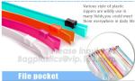 Professional make PE String zipper, PE Flanged zipper, PE Slider zipper, PE