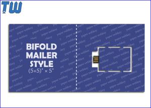 Unfold Paper Card USB Website Key New Product Introduction Page Link