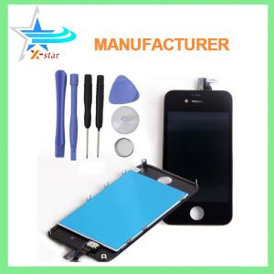 China White LCD Display+Touch Screen Digitizer Assembly Replacement for iPhone 4 OEM on sale