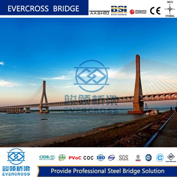 Quality High Stiffness Composite Beam Bridge Custom Concrete Beam Bridge for sale
