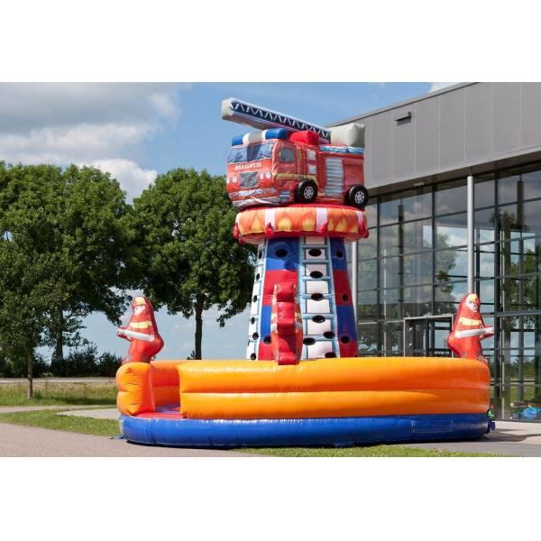 0.55mm PVC Inflatable Jumping Bouncer Castle Obstacle Course Slide Combo Play Park