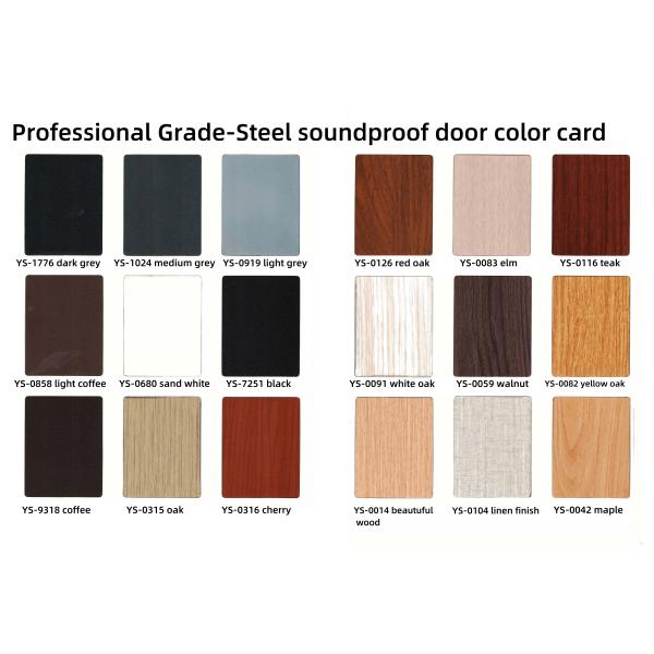 Soundproofing Door Professional Acoustic Door for Mall Cinema Noise Insulation