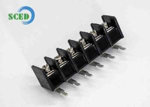 Buy cheap Pitch 13.00mm 300V 30A 2-22P Barrier Terminal Block 10-18AWG Power Terminal Block product