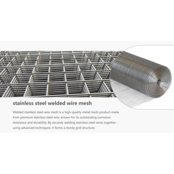 6 Gauge Welded Wire Panels Galvanized For Mesh Fence