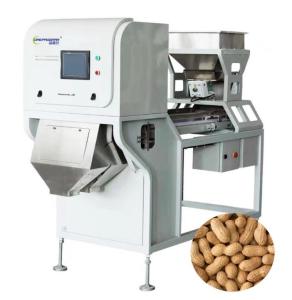 China Peanut Color Sorter Machine , 0.5-1 T/H Belt Type Tea Sorting Machine on sale