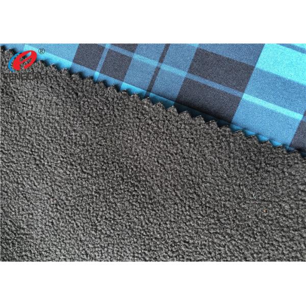 Printed Softshell TPU Coated Fabric Woven Fabric Bonded Polyester Polar Fleece Fabric