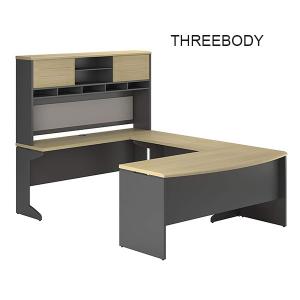 China L Shaped Corner Office Desk , Home Office Modern Corner Computer Desk on sale