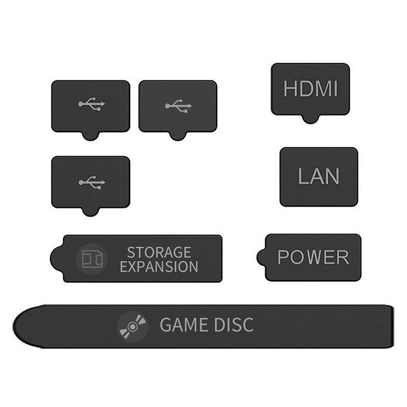 Cheapest Game Host Dustproof Cover For Xbox Series X Gaming Console Dustproof Net Rack Game Accessories