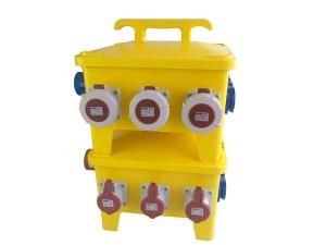 24 Poles Generator Power Distribution , Movable Portable Distribution Board
