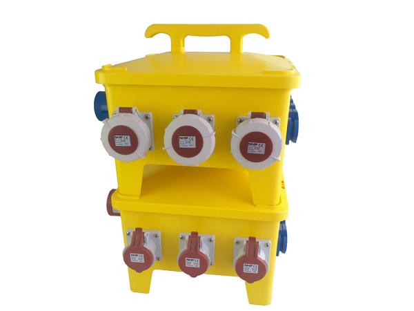 Quality 24 Poles Generator Power Distribution , Movable Portable Distribution Board for sale