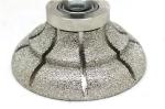 Quartz No3 Grit Granite Bullnose Router Bit 85mm M14 Thread