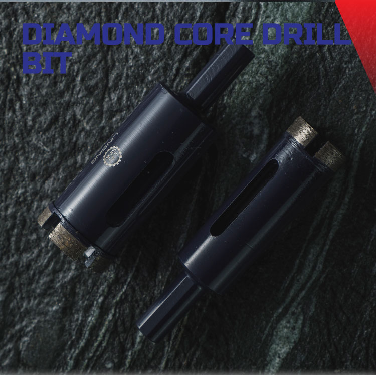 Rock Drilling Made Easy LINSING 6-102MM Core Annular Drill Bit with Diamond Segments