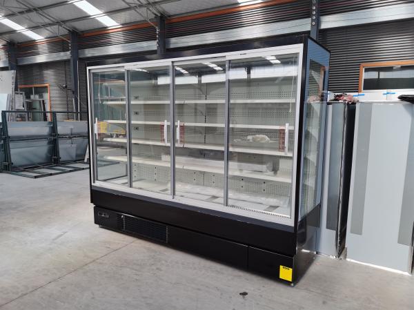 Quality Supermarket Ice Cream Upright Merchandiser Freezer With Multi Decks for sale