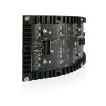 Cylinder Soft Flexible LED Display Screen , Flex LED Module Bendable
