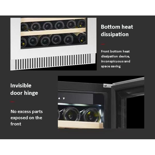 High Quality 185 Pack Single Temperature Red Wine Refrigerated Display Freezer