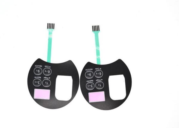 Quality Polyester Polycarbonate Membrane Switch Keypad Customized Panel Sticker for sale