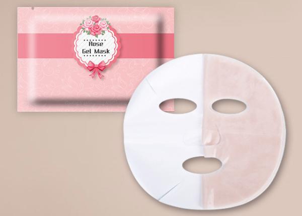 Quality OEM Natural Essential Oil Anti Aging  Sheet Face Mask / Hydrogel Rose Mask for sale