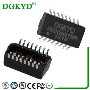 KHX1631SR 16 pins Ethernet Transformer , SMT cat5 Ethernet Transformer