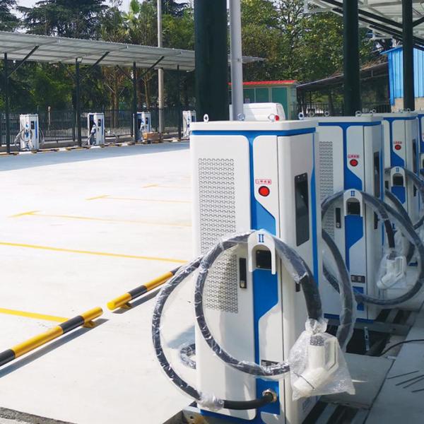 ROHS FCCC DC EV Charger 80Kva Electric Charging Stations LCD Display