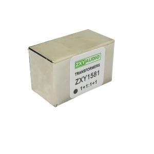 Buy cheap Square Horizontal ZXY1581 1+1:1+1 Permalloy Audio Amplifier Transformer Isolator product