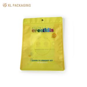 China Self Sealing Mylar Zipper Bag Plastic Stand Up Packaging Bag Customized Logo Printed on sale