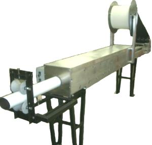 Portable Round Pipe Roll Forming Machine Downspout With 2X3, 3X3, 3X4