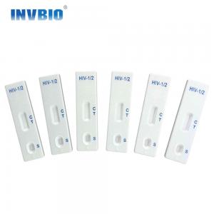 China Hiv Serum One Step Rapid Test Ivd Card With Oem Packaging on sale