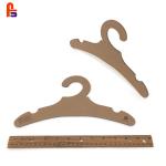 Brown Color Custom Cardboard Hangers Double Side Offset Paper Solid Structure