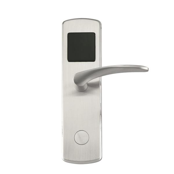 Quality Internet Wireless Remote Door Lock Digital Wifi LORA Technology Silver for sale
