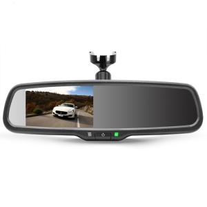 Buy cheap Car Windscreen LCD Rear View Mirror , Wireless Rearview Mirror Backup Camera 4.3&quot; product