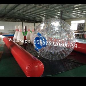 Buy cheap inflatable human bowling , inflatable bowling pin , giant inflatable bowling pins product
