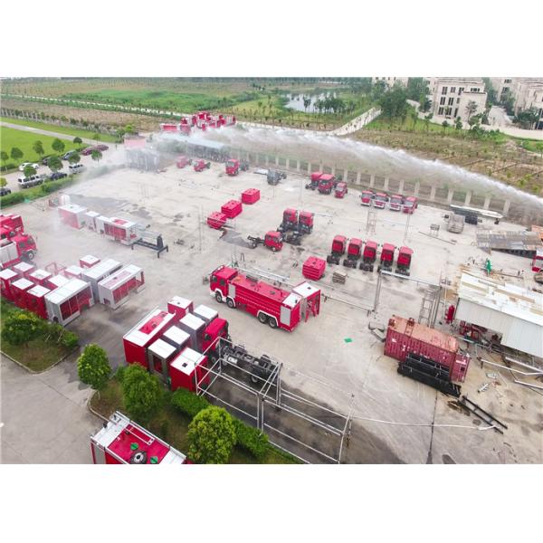 Communication Fire Command Vehicles With 100 Watt Alarm Function Module