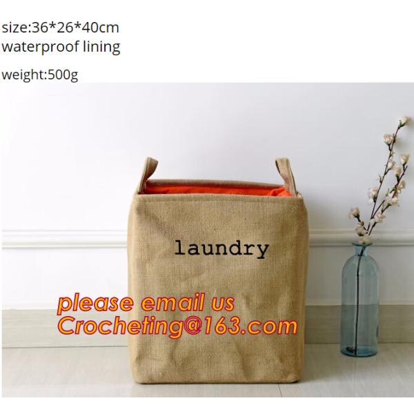 Cotton Canvas Wall Hanging Storage Bag, Canvas Linen Hanging Storage Bag, Household Canvas Cotton Hanging Wall Organizer