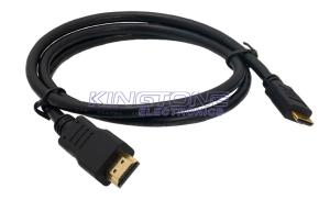 China High Speed HDMI Cable 1.4 Version 32 AWG Type C Connector For Ethernet Channel on sale