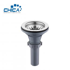 Buy cheap Kitchen Sink Drain Strainer Assembly with Basket Strainer,Sink Stopper, Stainless Steel Kitchen Sink Strainer Stopper product