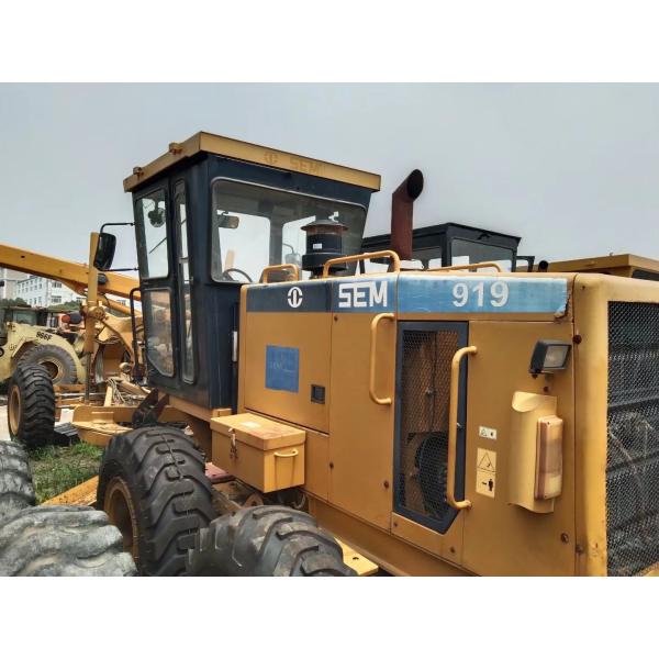 SEM 919 Used Motor Grader Energy Efficiency Used Road Graders Long Lasting