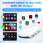 CPC200-TBox UHD Wireless Adapter Carplay Andriod Auto for Youtube Netflix Video