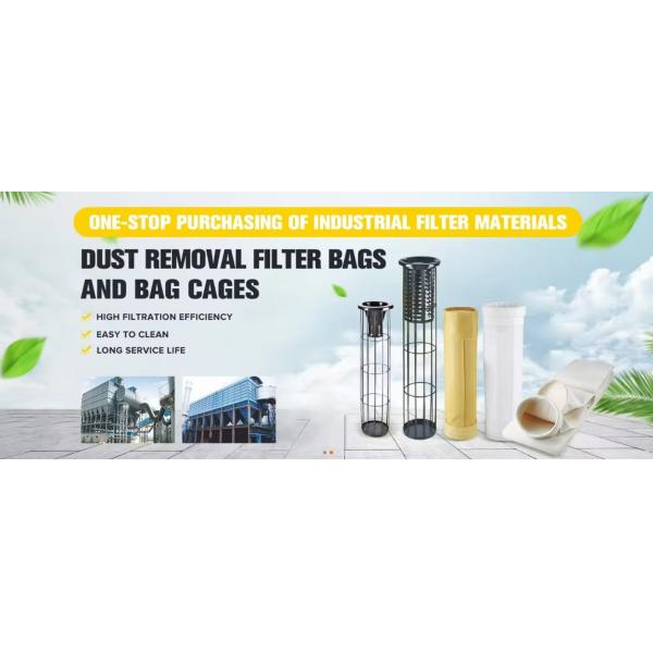 Dust Filter Bag 500g 2mm Room Temperature Acid Resistance Needle Filter Felt and Long Service Life Acrylic Dust Filter Bag