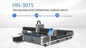 3000W Metal CNC Integrated Fiber Laser Cutting Machine For Copper Plate