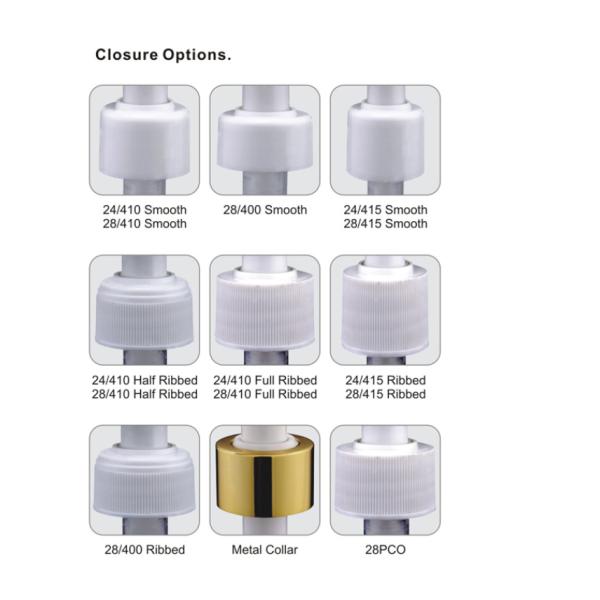 Custom Plastic 24/410 Lotion Dispenser Pump Replacement For Shampoo Bottles