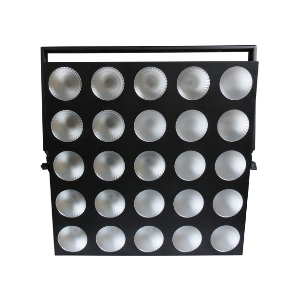 25pcs 10w Matrix Led Disco Lights With Black Cold Rolled Steel Housing