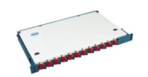 FTTH ODF Optical Distribution Frame 12 Cores Fiber Splice Tray Rack Mounted