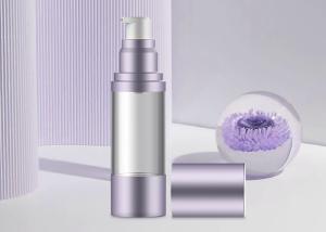 China AS Airless Pump Bottle Transparent 15ml 30ml 50ml Refillable Airless Bottle on sale