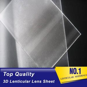 Buy cheap high transparency 50 LPI pet lenticular lens sheet 3d printing lenticular lens foil film material Cameroon product